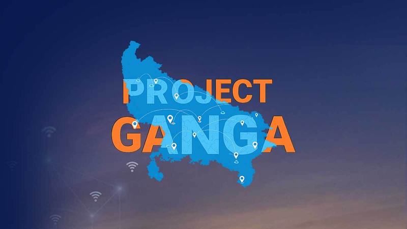 Project Ganga will lay the foundation for digital education, telemedicine and smart agriculture.